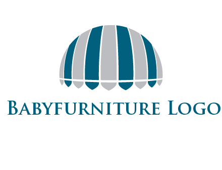umbrella or canopy logo