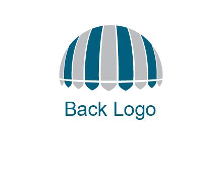 umbrella or canopy logo