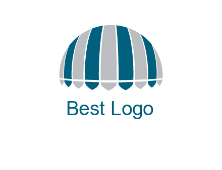 umbrella or canopy logo