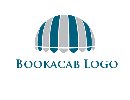 umbrella or canopy logo