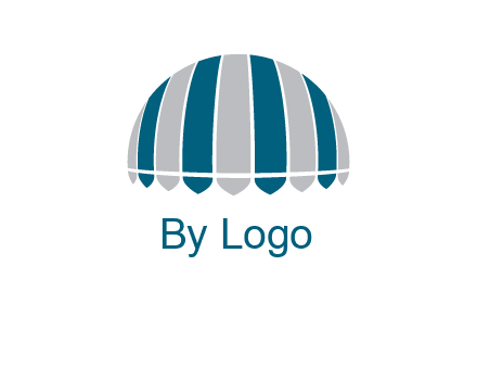 umbrella or canopy logo