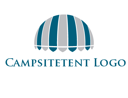 umbrella or canopy logo