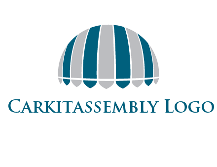 umbrella or canopy logo