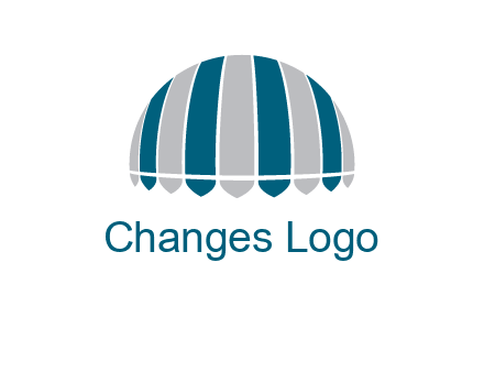 umbrella or canopy logo