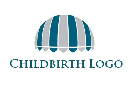 umbrella or canopy logo