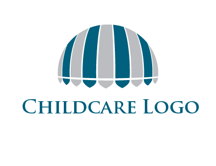 umbrella or canopy logo