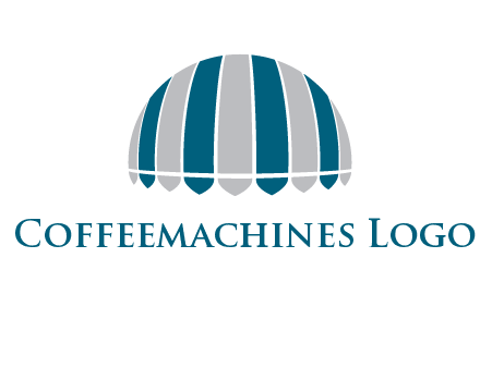 umbrella or canopy logo