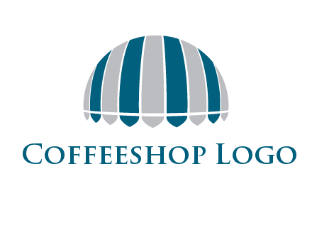 umbrella or canopy logo