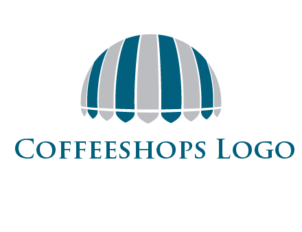 umbrella or canopy logo