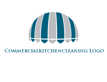 umbrella or canopy logo