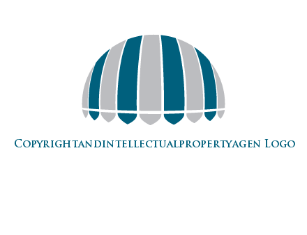 umbrella or canopy logo