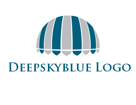 umbrella or canopy logo