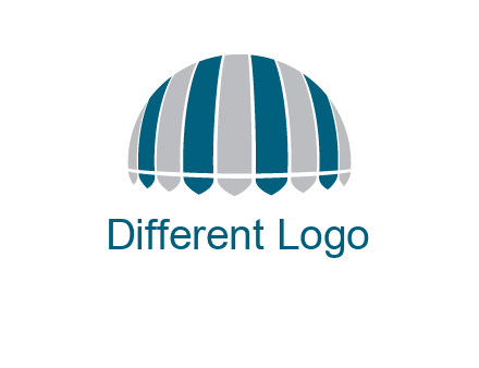 umbrella or canopy logo