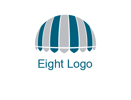 umbrella or canopy logo