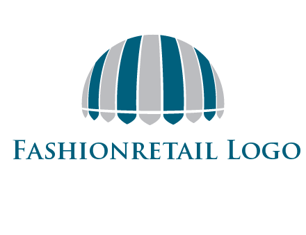 umbrella or canopy logo