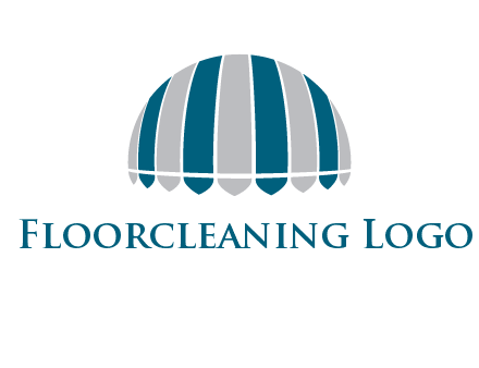 umbrella or canopy logo
