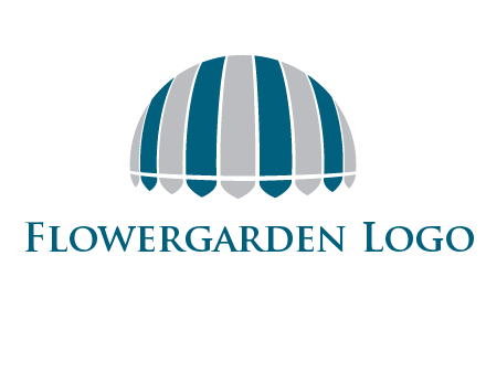 umbrella or canopy logo