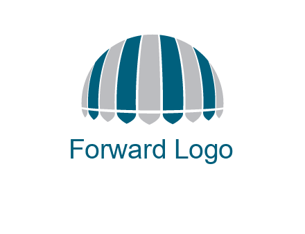 umbrella or canopy logo