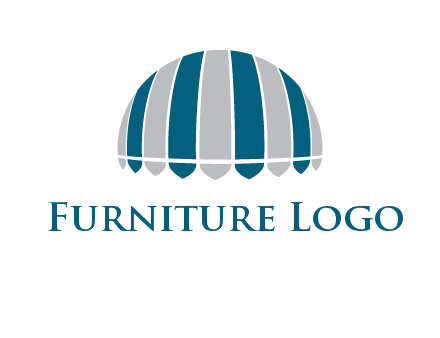 umbrella or canopy logo
