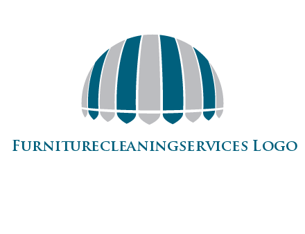 umbrella or canopy logo