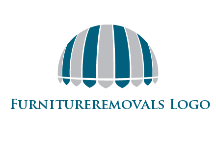 umbrella or canopy logo