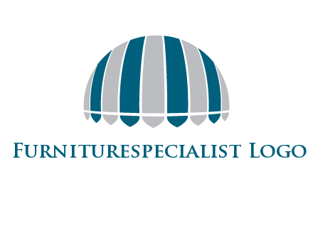 umbrella or canopy logo