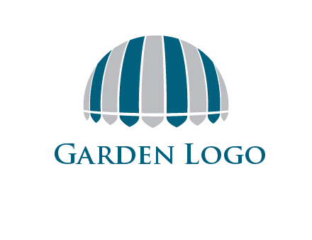 umbrella or canopy logo
