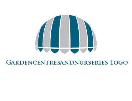 umbrella or canopy logo
