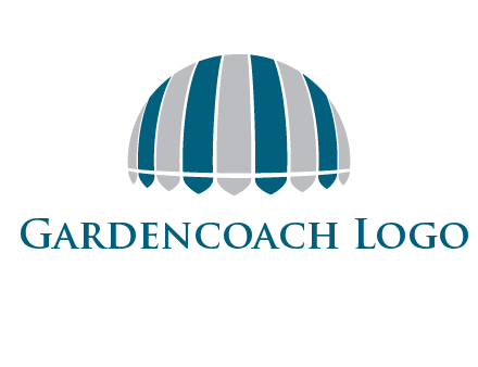 umbrella or canopy logo