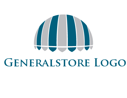 umbrella or canopy logo