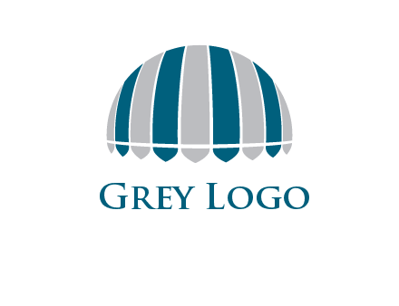 umbrella or canopy logo