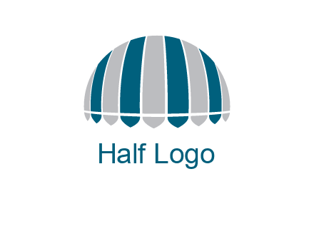 umbrella or canopy logo