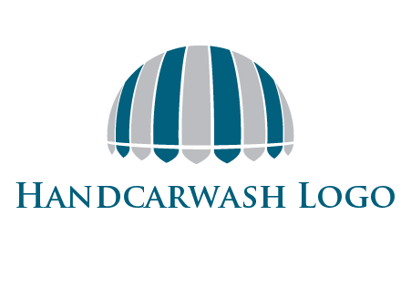 umbrella or canopy logo