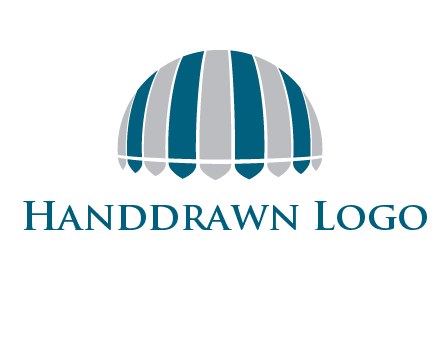 umbrella or canopy logo