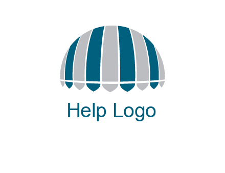 umbrella or canopy logo