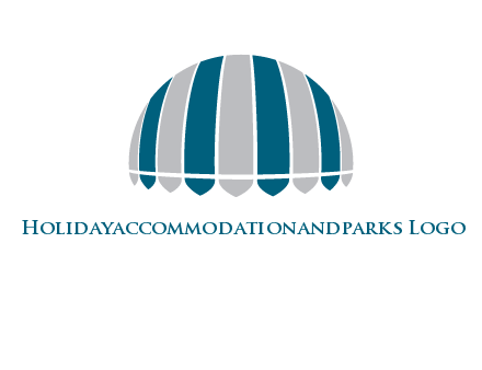 umbrella or canopy logo