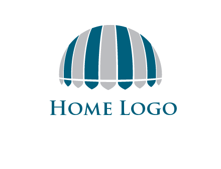 umbrella or canopy logo