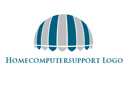 umbrella or canopy logo