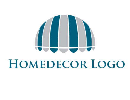 umbrella or canopy logo