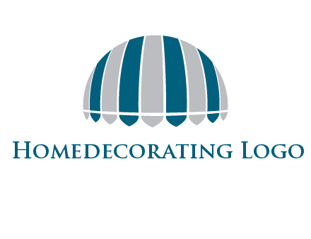 umbrella or canopy logo
