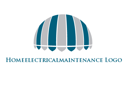 umbrella or canopy logo