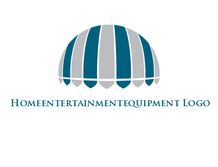 umbrella or canopy logo