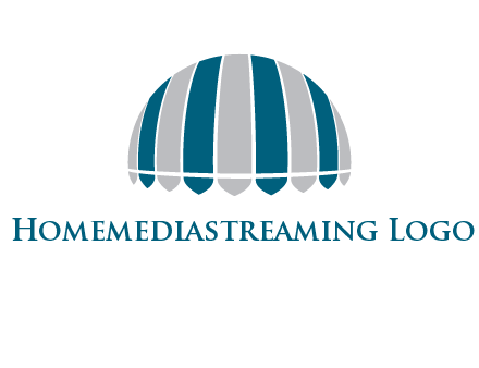 umbrella or canopy logo