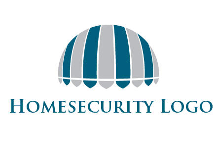 umbrella or canopy logo