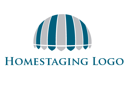 umbrella or canopy logo