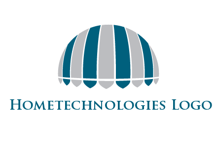 umbrella or canopy logo
