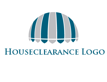 umbrella or canopy logo