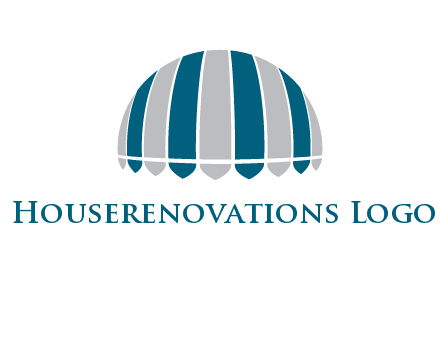 umbrella or canopy logo