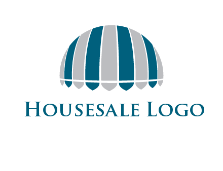 umbrella or canopy logo