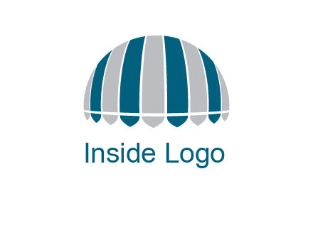 umbrella or canopy logo
